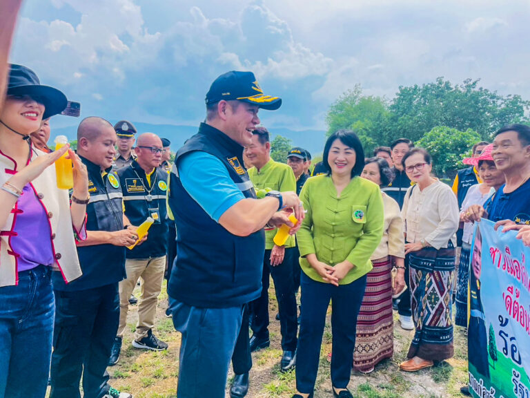 “รมว.ธรรมนัส”ลงพื้นที่พัฒนาแหล่งน้ำให้ชาวลำปาง ด้าน”ชยพล ชมภูรัตน์” นายกเทศมนตรีเมืองล้อมแรด นำคณะ ร่วมต้อนรับอบอุ่น