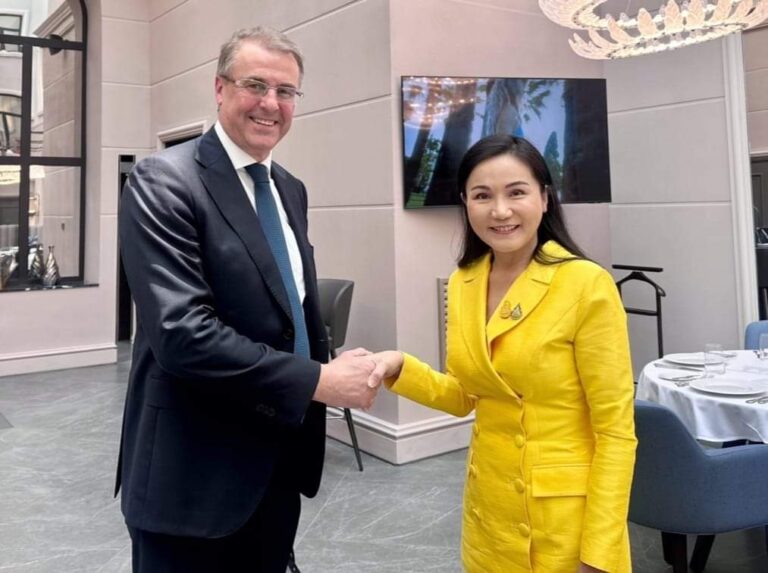 “นฤมล” ผู้แทนการค้าไทย หารือ ประธานหอหารค้า “รัสเซีย-ไทย” หนุนเป้านักท่องเที่ยวชาวรัสเซีย 2 ล้านคน ดันรายได้ท่องเที่ยวเข้าไทย 1.3 แสนล้านบาทในปีนี้