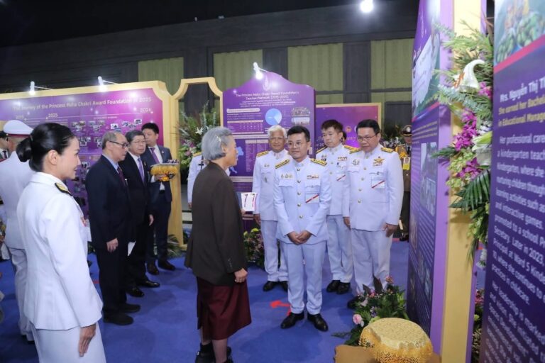 ‘รมว.นฤมล ภิญโญสินวัฒน์’ เฝ้าฯ รับเสด็จ กรมสมเด็จพระเทพฯ พระราชทานรางวัลสมเด็จเจ้าฟ้ามหาจักรี ครั้งที่ 6