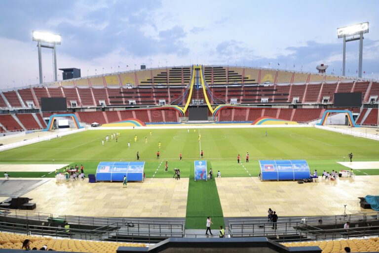 รองนายกฯ ธรรมนัส ตรวจความพร้อมเส้นทางเสด็จฯ พิธีเปิดซีเกมส์ ครั้งที่ 33 กำชับมาตรการความปลอดภัยเข้ม