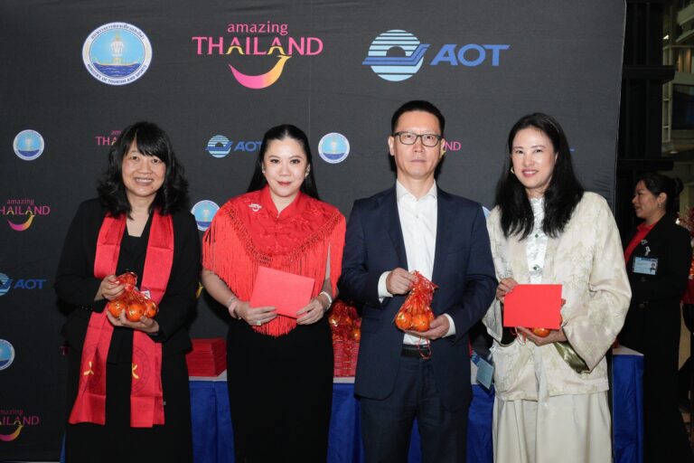 จงไท่อี้เจียชิน ดันตลาดจีนคึกคักรับปีม้า ททท. จัดใหญ่กิจกรรมต้อนรับนักท่องเที่ยวจีน ร่วมฉลองเทศกาลตรุษจีน 2569 ในประเทศไทย