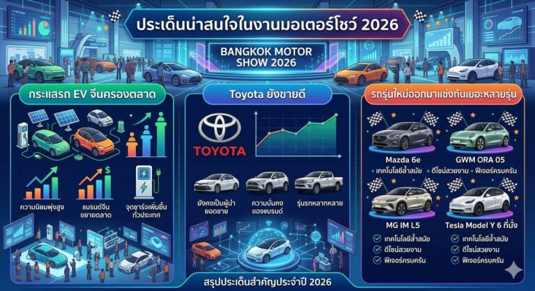 รถEV….ดูวัวให้ดูหาง ดูนางให้ดูแม่!