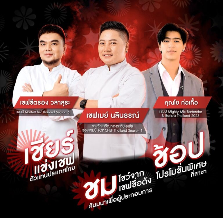 “Makro HORECA Champion 2026” ลุยเฟ้น 30 สุดยอดเชฟและมิกโซโลจิสต์ภาคกลาง-เหนือ-อีสาน ก่อนลุยต่อสนามใต้ที่สุราษฎร์ธานี 8-9 ต.ค. นี้ เพื่อมุ่งสู่เวทีระดับประเทศ